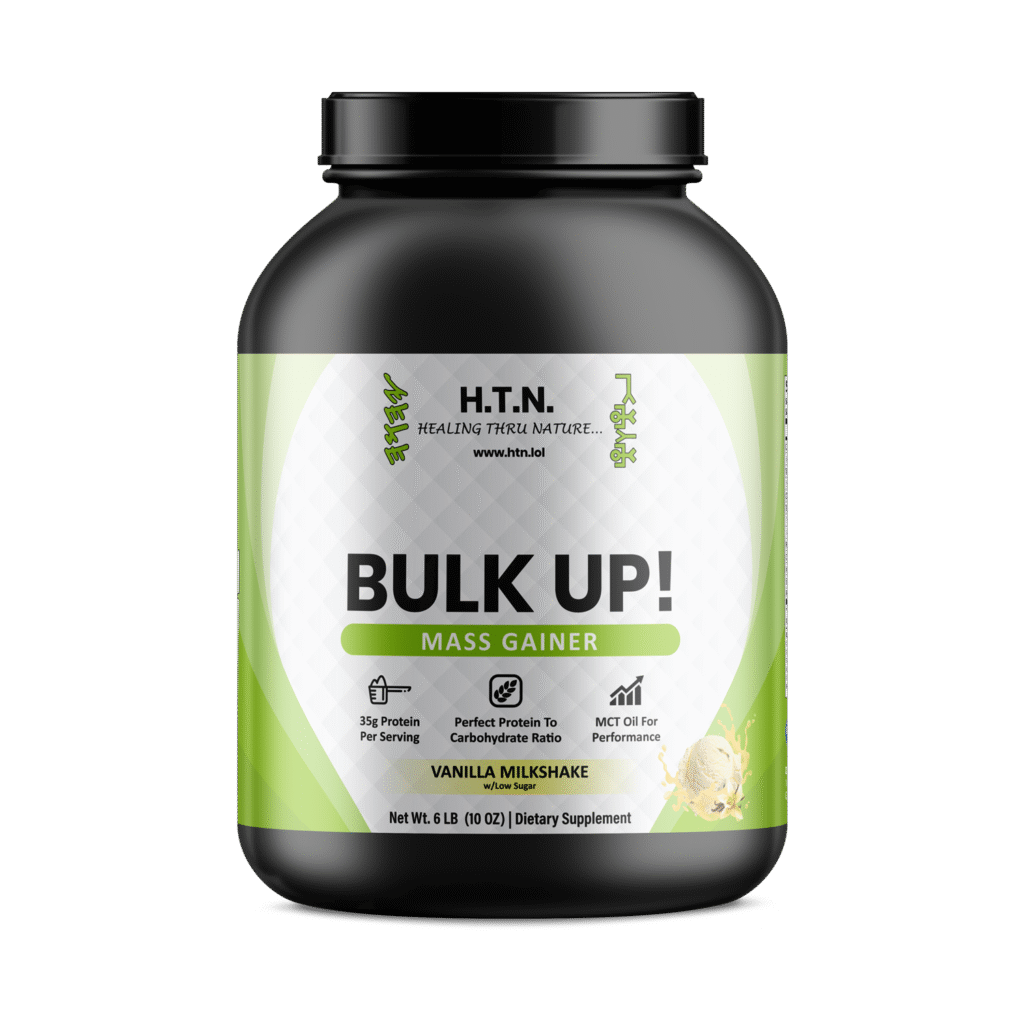 6lb Bulk Up! Mass Gainer Vanilla Milkshake w/Low Sugar