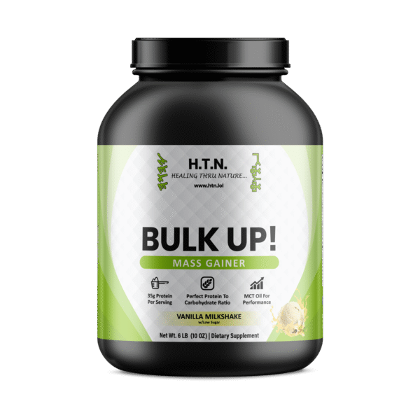 6lb Bulk Up! Mass Gainer Vanilla Milkshake w/Low Sugar